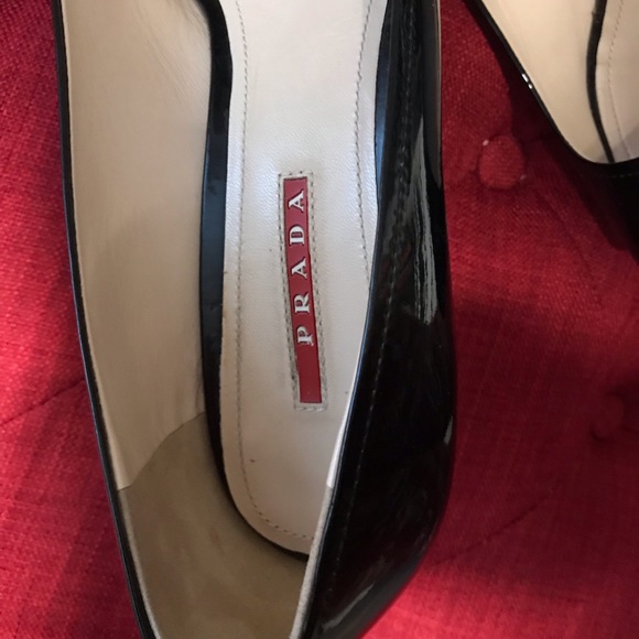 Prada open toe espadrille wedge - Picture 5 of 5